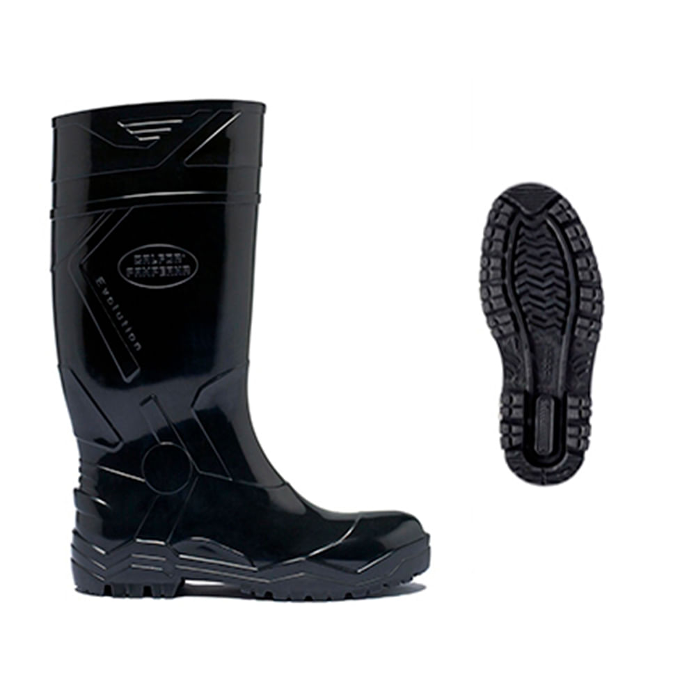 bota pvc bico de aço