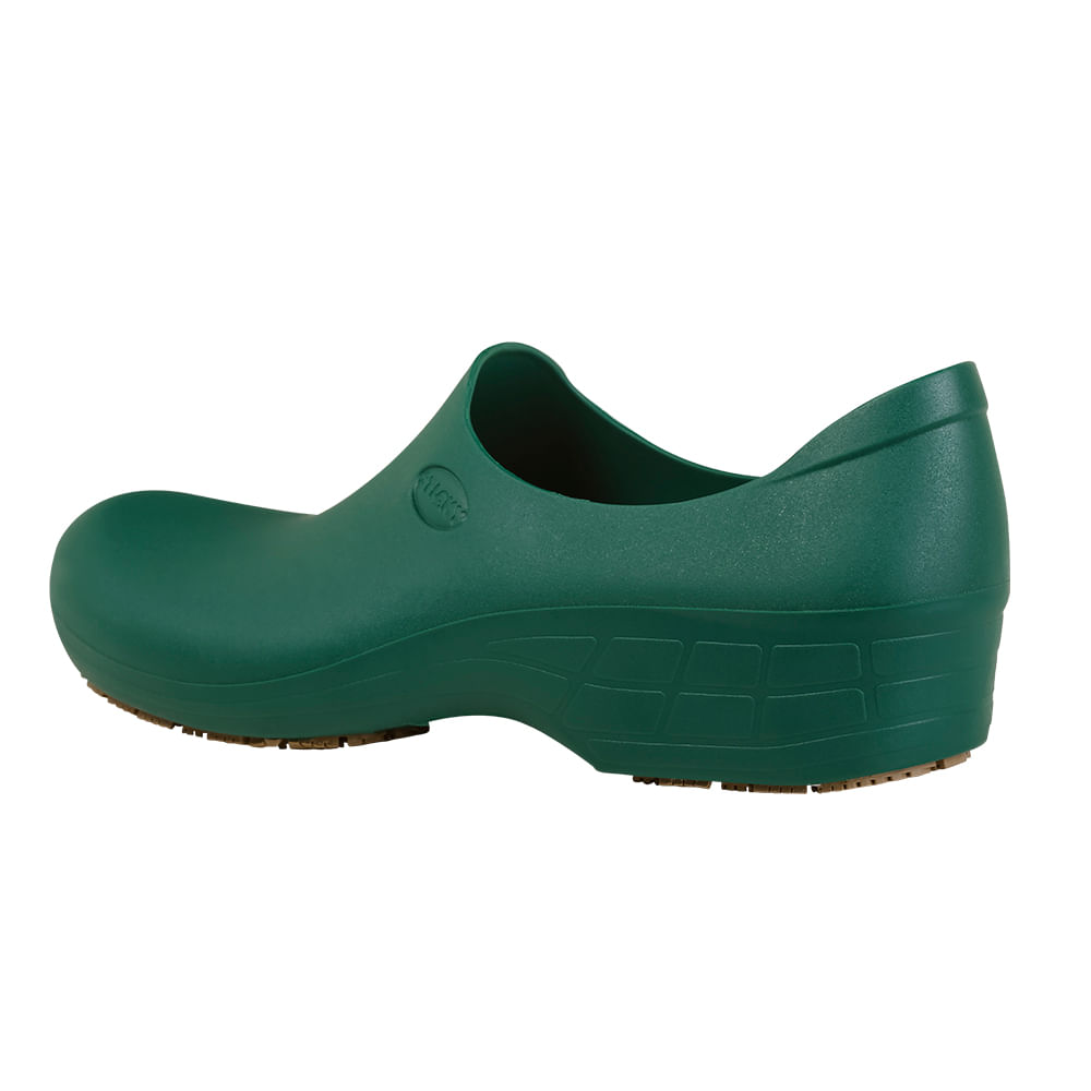 sapato feminino verde escuro