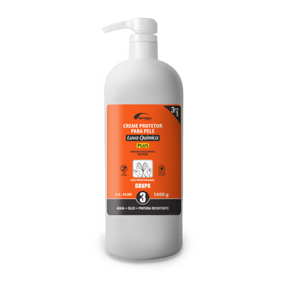 Creme Hidratante Protetor Luva Química Grupo 3 120g Nutriex