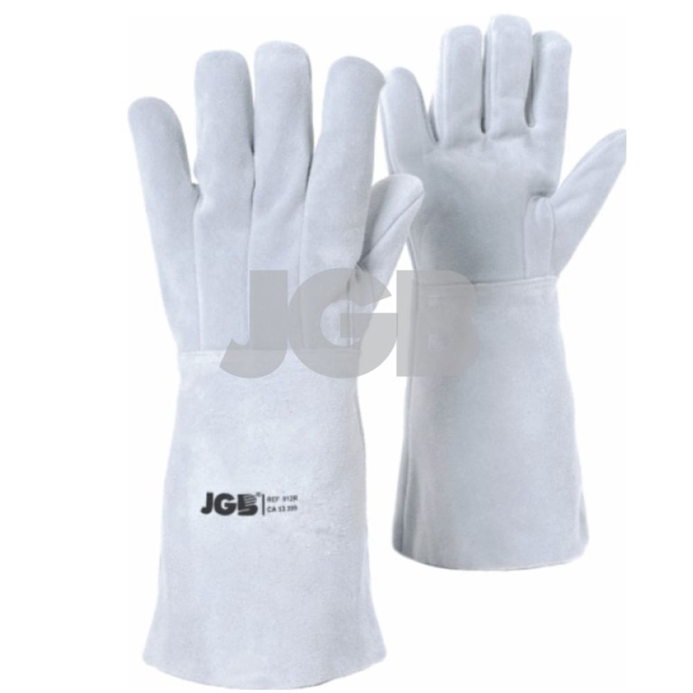 Luva Raspa Punho 20cm Reforco Jgb 011r - Net Suprimentos